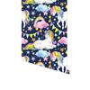 Cartoon Unicorn Rainbow Cloud Peel And Stick Wallpapers Self Adhesive Boys Kids Bedroom Decor Mural Pink/Blue