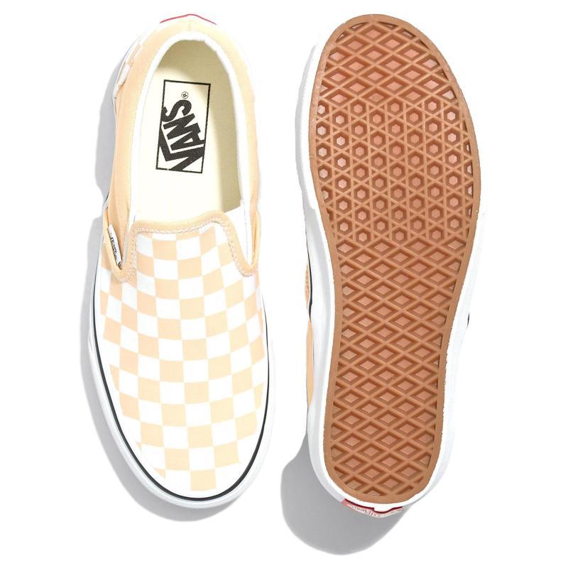 Vans Classic Slip On 'Color Theory Checkerboard Honey Peach' Vans VN0A7Q5DBLP