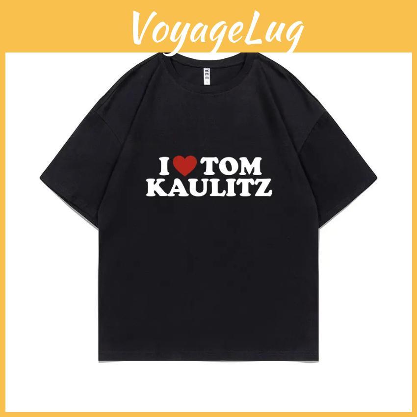 Rock Band German Hotel Tokio I Love Tom Kaulitz Tshirt Men Women Vintage Punk Gothic Short Sleeve Tshirts