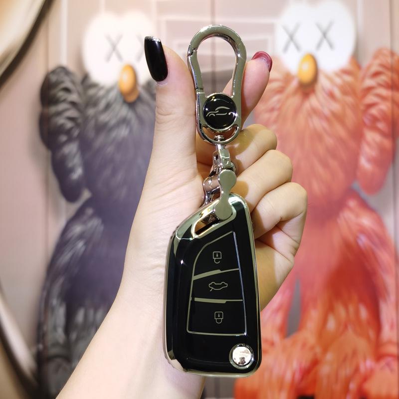 Elegantes VVDI KD Auto Klappschlüsselgehäuse: Stilvolle, hochwertige Schutzhülle & Fernbedienungshülle für Frauen