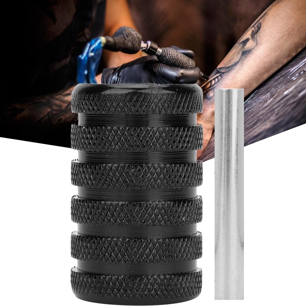 Metal Anti Slip Tattoo Machine Grip Accessory Tattoo Supplies Body Art Tools (25mm)