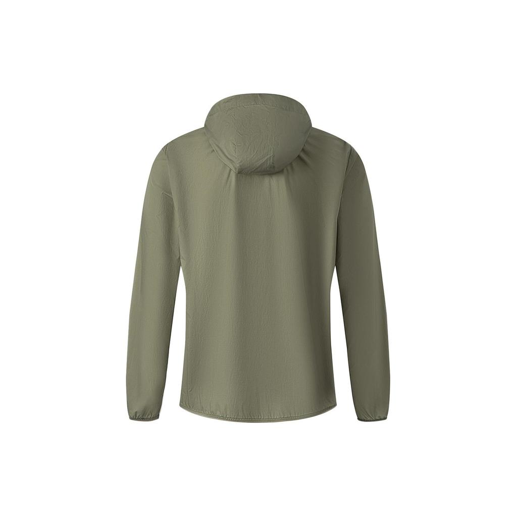 Li Ning Fitness Serie UV Bescherming Waterafstotend Comfortabel Droog Softshell Outdoor Sportkleding UPF50+ Ademend Zonbeschermingskleding AFDU459-11