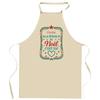 Kitchen Apron - Clotilde - Christmas Magic Pattern - Durable Cotton - French Printing