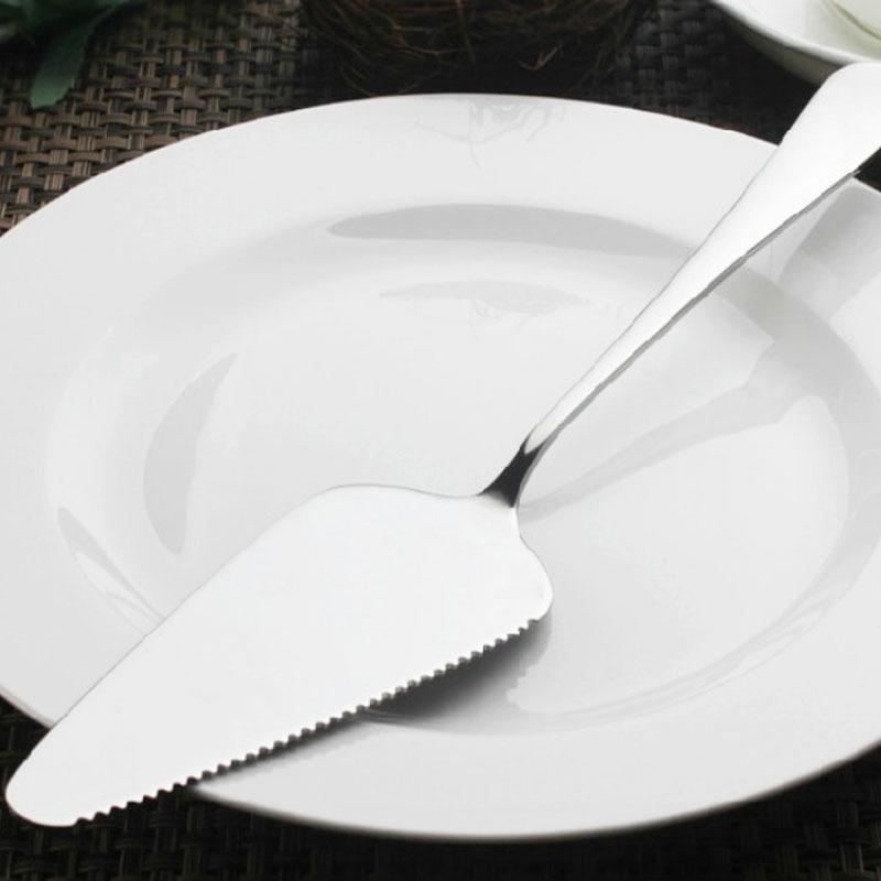 2 Stück Kuchenschaufel Messer Spachtel Lebensmittelqualität Edelstahl Eisportionierer Hochzeitstorten-Transfer Westliche Pizza Dessertwerkzeug Küchenutensil
