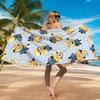 Big-eyed Cute Creature Beach Towel Cute Towel Quick-Drying Soft Towel for Beach Vacation Pool Funny Gift for Friends & Family