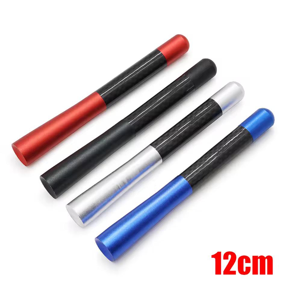 High-Performance Short Car Radio Antenna: Carbon Fiber & Aluminum Design