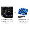 19/17mm 20pcs/set Car Wheel Nut Caps Protection Covers Caps Anti-Rust Auto Hub Screw Cover Car Tyre Nut Bolt Exterior Decoration