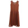 Ron Herman No Sleeve Long Dress S Brown Women Used