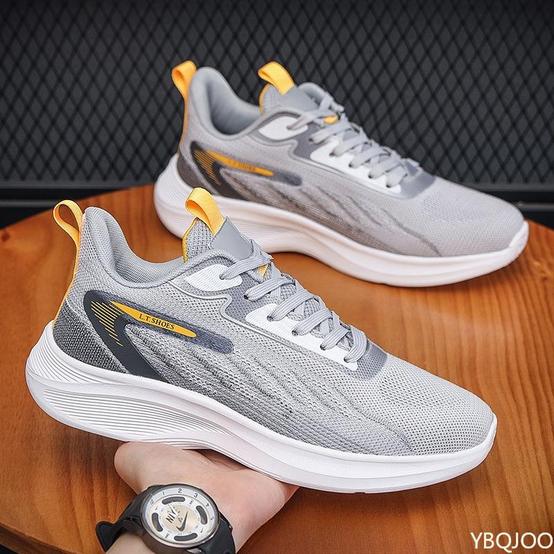 Men's Breathable Thick Soled Casual Comfortable Sports Shoes Men's Summer Mesh Shoes Fashionable Versatile Running Shoes