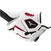 MIZUNO Double Grip Golf Set of Left 5MJMX401 Men's Gloves, 3, Hand, White/Red, 25cm,