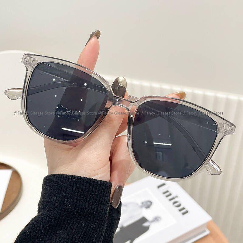 Ladies Trendy Square Sunglasses Classic UV400 Eye Protection Cycling Sun Glasses Men Women Large Frame Outdoor Goggles Eyewear