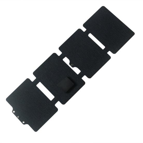 14W Solar Panel Portable Phone Charger IPX6 Waterproof Foldable Design Type-C/USB Single Crystal Silicon Solar Panel Charger