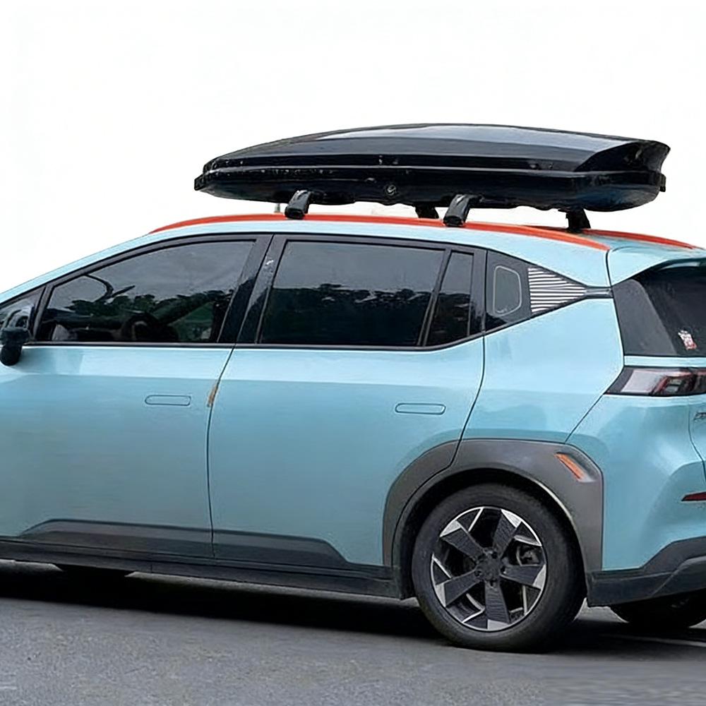 Compatible with AION Y Plus, V, S: Slim Roof Box & In-Car Travel Box for SUVs