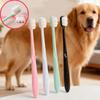 Pet Toothbrush Soft Hair Dog Toothbrushes Big Head Toothbrushes for Large Dog Teeth Cleaning Pet Mouth Oral Care Cat Toothbrush