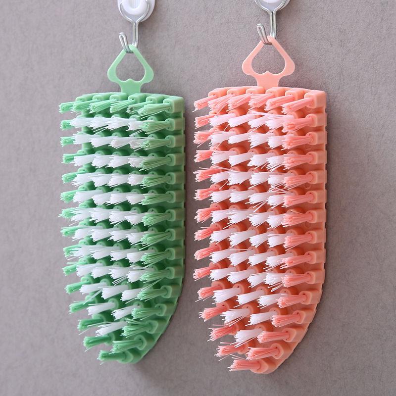 Multifunctional Flexible Cleaning Brush Household Kitchen Stove Cleaning Brush Bathtub Tile Scrubbing Clothes Brush Home Tool