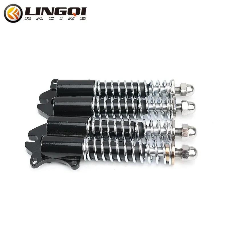 LINGQI RACING Front Wheel Hydraulic Spring Shock Absorber For Electric Off-road Scooter Kugoo Dirt Pit Mountain Bike MTB