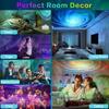 Bluetooth-Speaker Galaxy Projector Smart Star LED Night Lights Nebula Table Lamp KTV Party Stage Light Gaming Room Bedroom Decor
