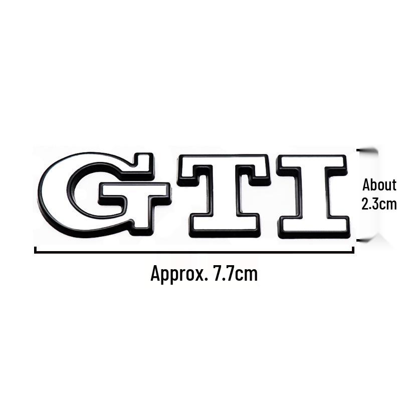 Volkswagen POLO Golf GTI 6 & 7 Emblem Rabbit Tail Sticker