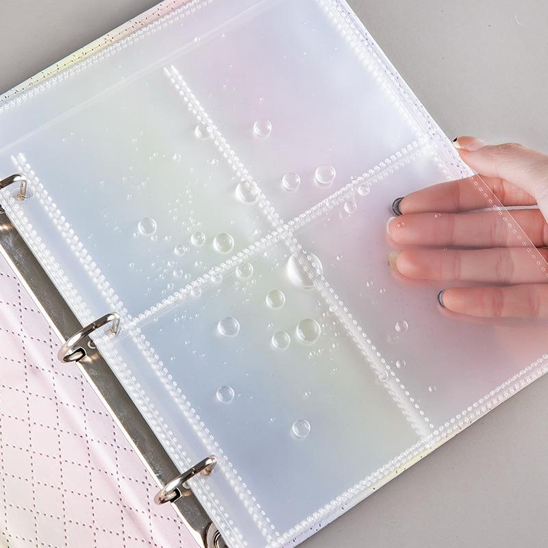 Transparent A4 and A5 Card Album Refills: 4-Pocket, 9-Pocket, 4-Inch Photo Pages