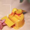Bird Shape Toothpick Holder with Press Pop-up Function - Cute Design Desktop Toothpick Dispenser for Home Kitchen Restaurant Use