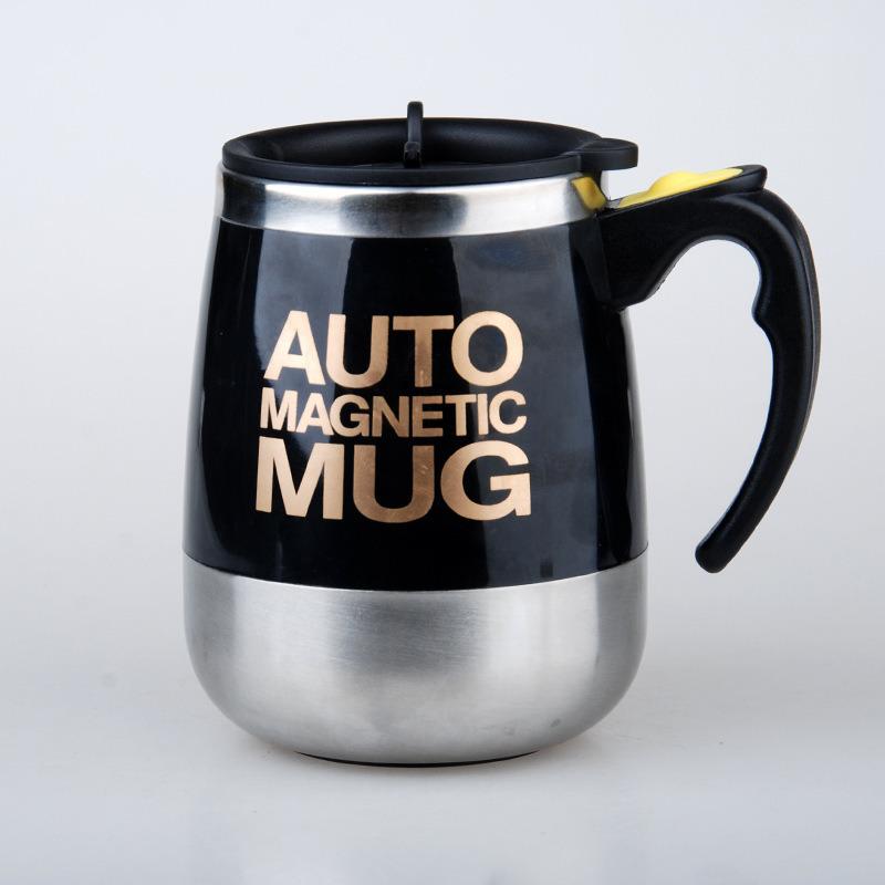 Stainless Steel USB Rechargeable Automatic Magnetic Stirring Mug
