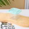 Square Mousse Soy Milk Cake Box: Wooden Cup Packaging for Tiramisu and Dessert Baking