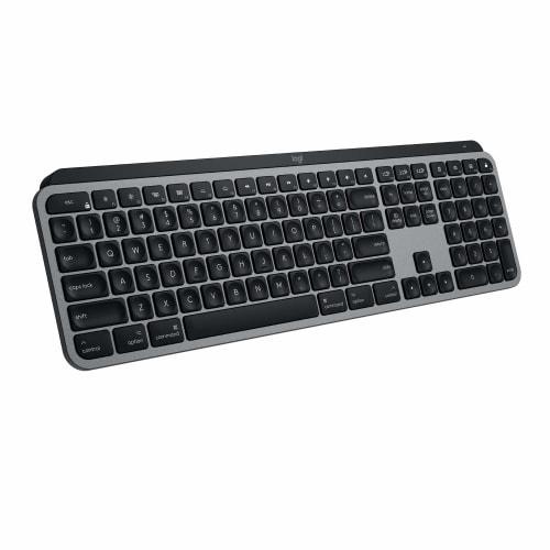 Logitech Advanced Wireless Illuminated Keyboard KX800M MX KEYS for Mac Rechargeable US Layout bluetooth Unifying iPad Wireless Wireless Keyboard Thin
