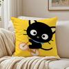 CChococat Cushion Cover Linen Minimalist Soft  for Sofa Bed Home Room Decor