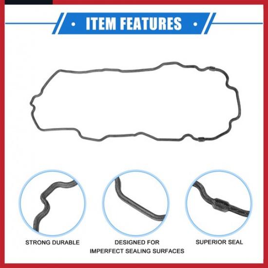 Car Oil Pan Gasket for Ford 2004-2012 Rubber Black Transmission Pan Gasket Auto