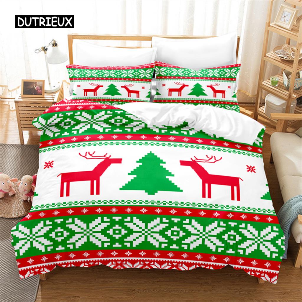 Christmas, Snowman Bedding Set Duvet Cover Set 3d Bedding Digital Printing Bed Linen Queen Size Bedding Set Fashion Design