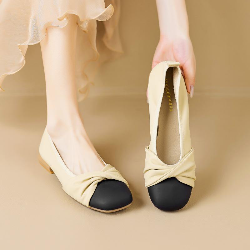 Single shoes women's evening shoes flat Mary Jane women's shoes new autumn, spring and autumn wind
