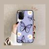 Beautiful Butterfly Pattern Phone Case For Xiaomi Redmi POCO F1 F2 F3 X3 Pro M3 9C 10T Lite NFC Black Cover Silicone Back Prett