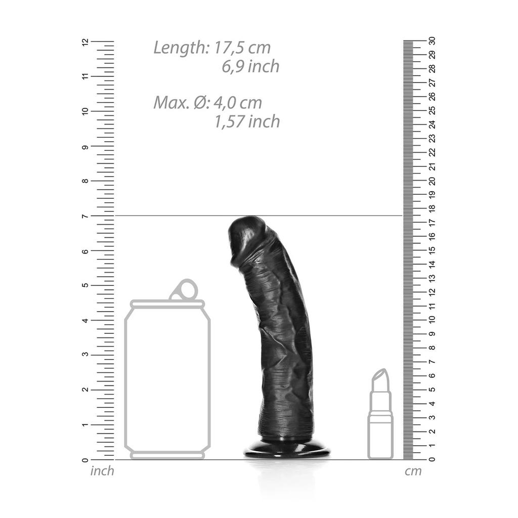 RealRock - Realistic Dildo with Suction Cup 15.5 Cm