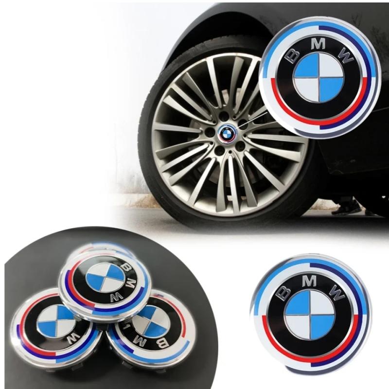 Hot For BMW M 4Pcs 56mm 68mm Car Styling Wheel Center Hub Cap Auto Rim Covers for BMW E36 E46 E53 E90 E60 E61 E93 E87 X1 X3 X5 X7 F30 F20 G30