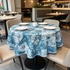 Dining Room Coffee Table Home Interior Decor  Small Cotton Material Soft Fabric Round Tablecloth