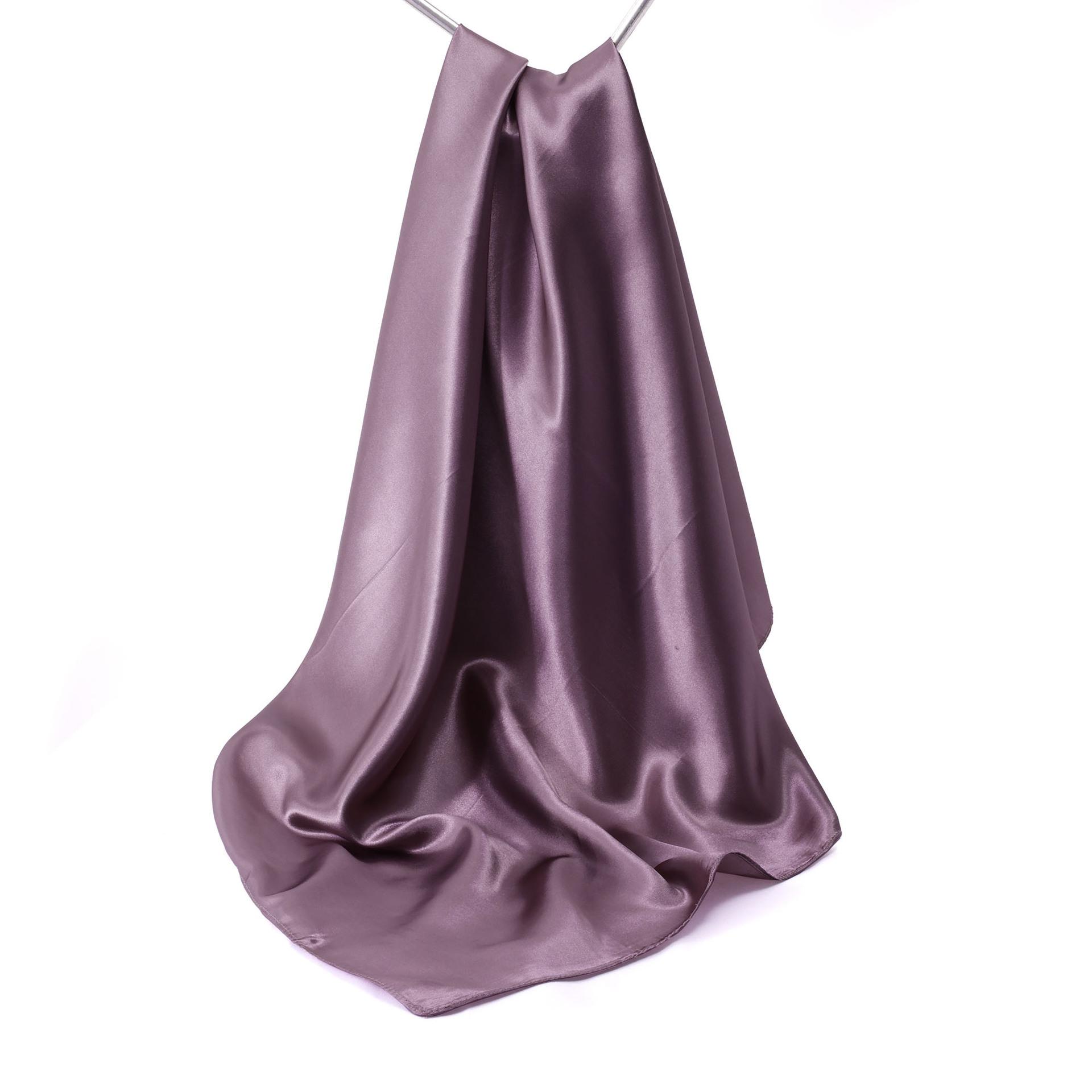 Fashionable Scarves, Women s Scarves, And Versatile Necklaces One Size фиолетовый