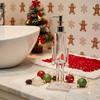 Nussknacker Seifenspender Transparent Schaumspender Handspender Kunststoff Nachfüllbar Weihnachten Handseifenflasche für Badezimmer Küche