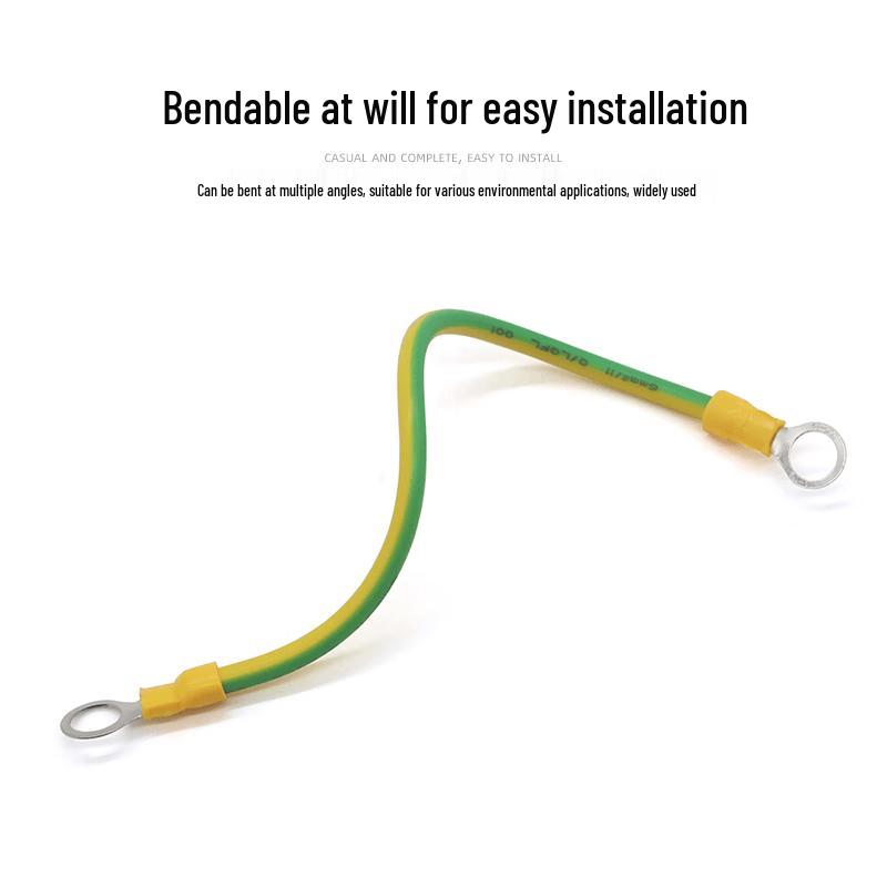 JNL Dual-Color Solar Grounding Bridge Cable