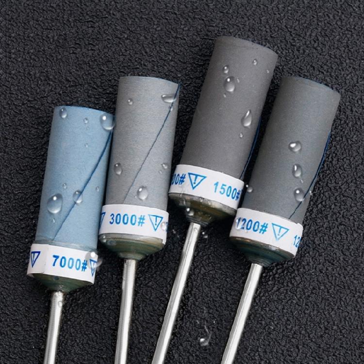 2.35mm Shank Grit 180-7000 Sandpaper Bar Rod Sanding Stick Wet Dry Polishing