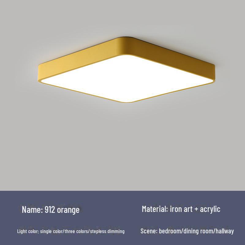 

Ретельно підібрані квадратні світлодіодні стельові світильники: Сучасний північний дизайн для спальні, вітальні або коридору. 30*30cm 25W Lens White Light