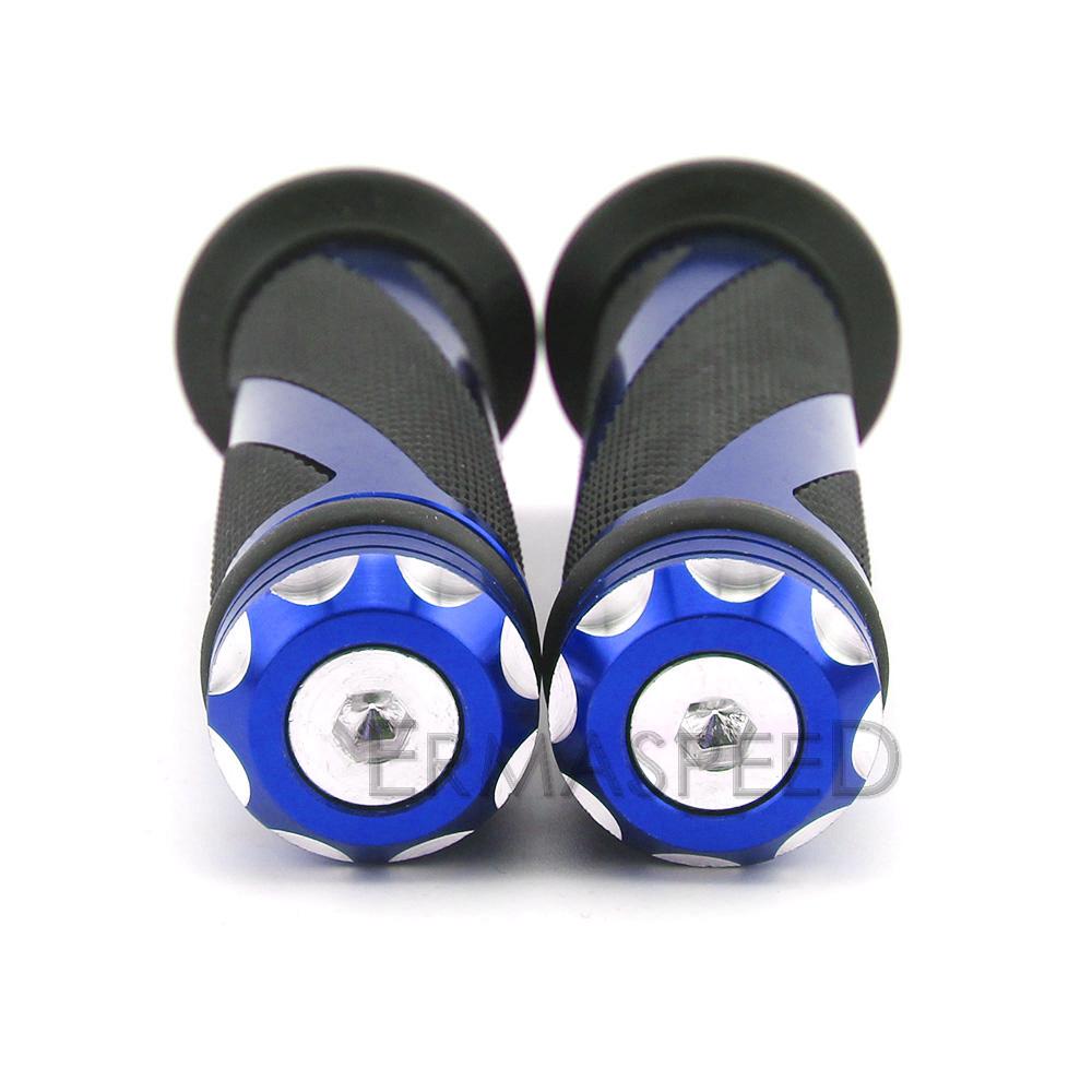 7/8" hliníkové pryžové rukojeti pro motocykly Rukojeti řídítek Rukojeť na konci tyče Rukojeti plynu Ruční rukojeti pro motocykly