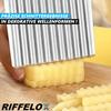RIFFELOX Wavy Knife Wavy Cutting Knife Stainless Steel Ripple Fries Vegetables