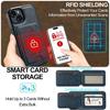 LC.IMEEKE L3 For iPhone 15 Plus Magnetic Case Detachable Card Holder Leather+TPU Mobile Cover