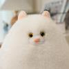 White Persian Cat Soft Stuffed Plush Playthings Cute Animal Cat Plushies Doll Sofa Pillow Hugging Cushion Children Gifts Pet Kitten