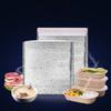 50pcs Waterproof Thermal Bag Aluminum Foil Cooler Bag Disposable Proof Insulation Bag  Food Delivery