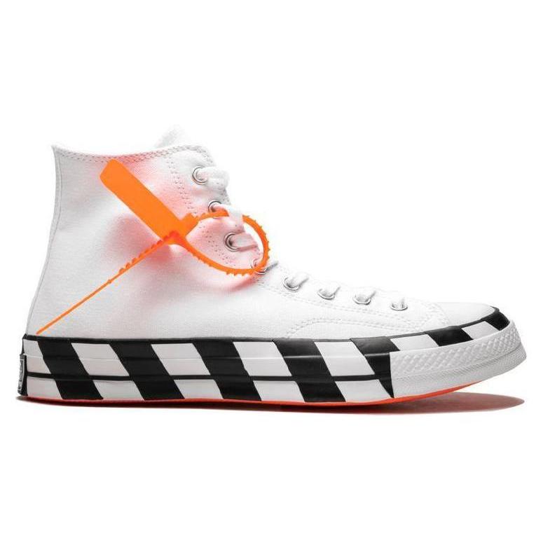 Converse Chuck 70 'White' (Unisex) White / Black Canvas Shoes 163862C