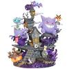 Kawaii Anime  Ghost Type Gengar Mimikyu Giratina PVC Action Figure Game Statue Collectible Model Kids Toys Doll Gifts