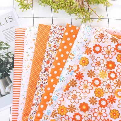 1 Set Patchwork Cloth Smooth Surface No Odor Cotton Wrapping Sewing Craft Cloth for Home