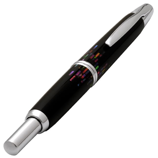 Pilot Namiki CAPLESS RADEN Fountain Pen STRIPE Fine Nib FCN-5MP-RS-F with Converter