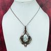 Tree Agate Pendant Copper Wire Wrapped Gemstone Pendant Handmade Antique Jewelry